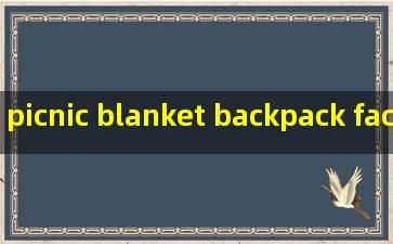picnic blanket backpack factory